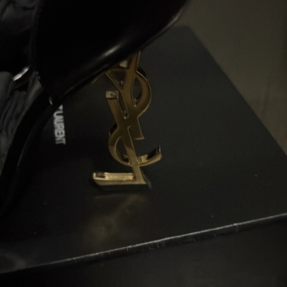 Saint Laurent Logo Heel
